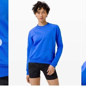 Lululemon City Sweat Crew Sweatshirt - Wild Bluebell - Size 10
